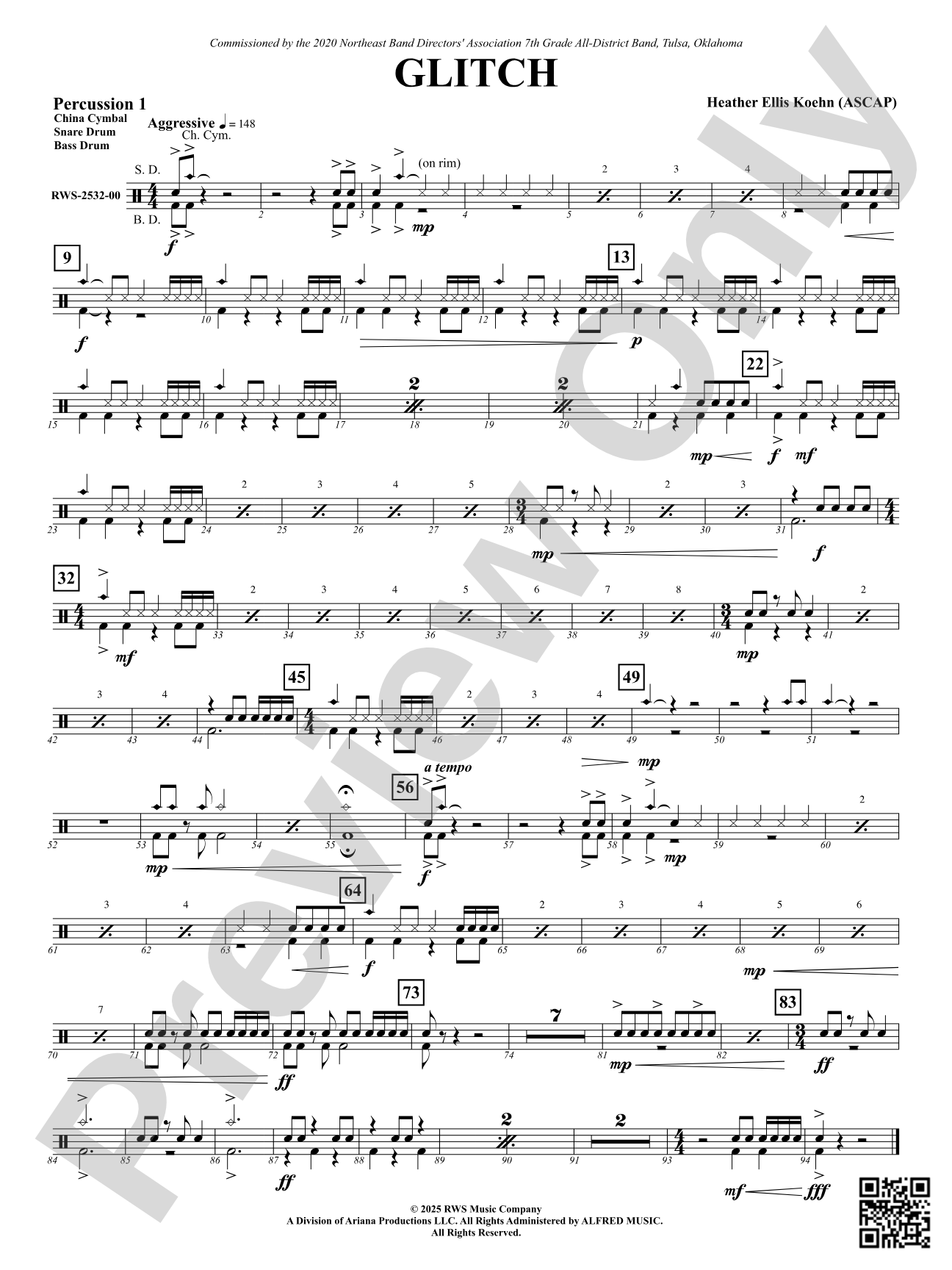 Glitch: 1st Percussion