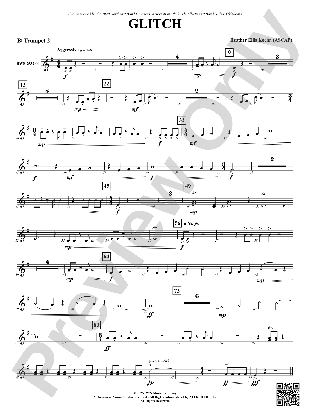 Glitch: 2nd B-flat Trumpet