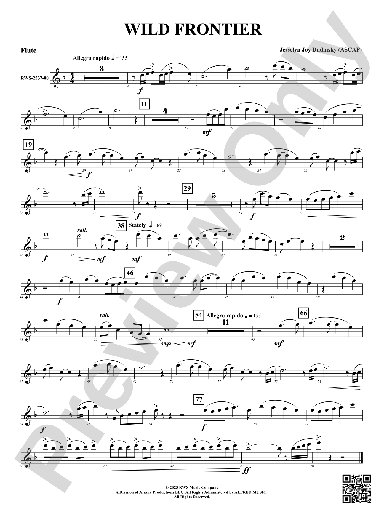 Wild Frontier: Flute