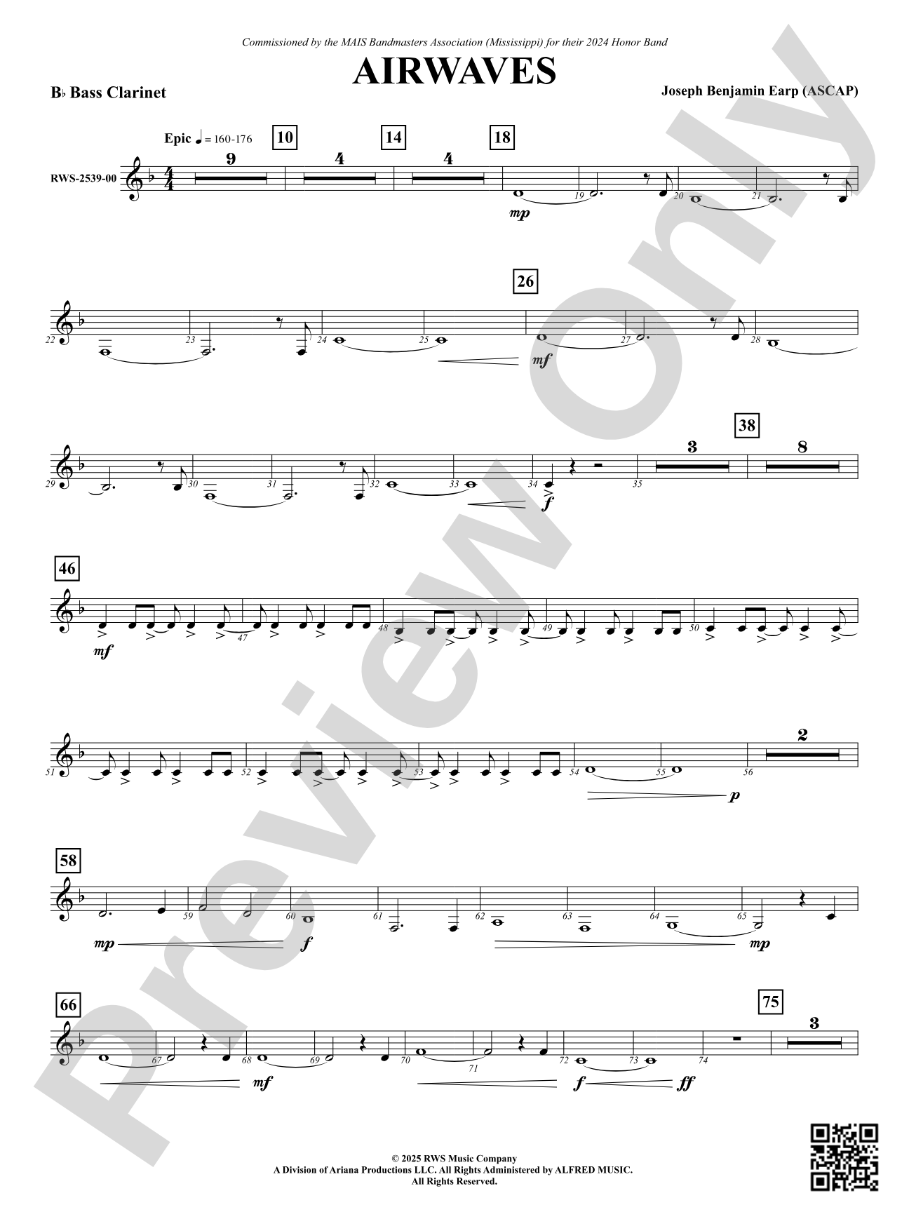Airwaves: B-flat Bass Clarinet