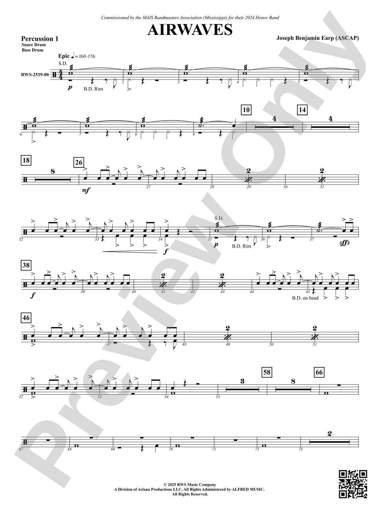 Airwaves: 1st Percussion