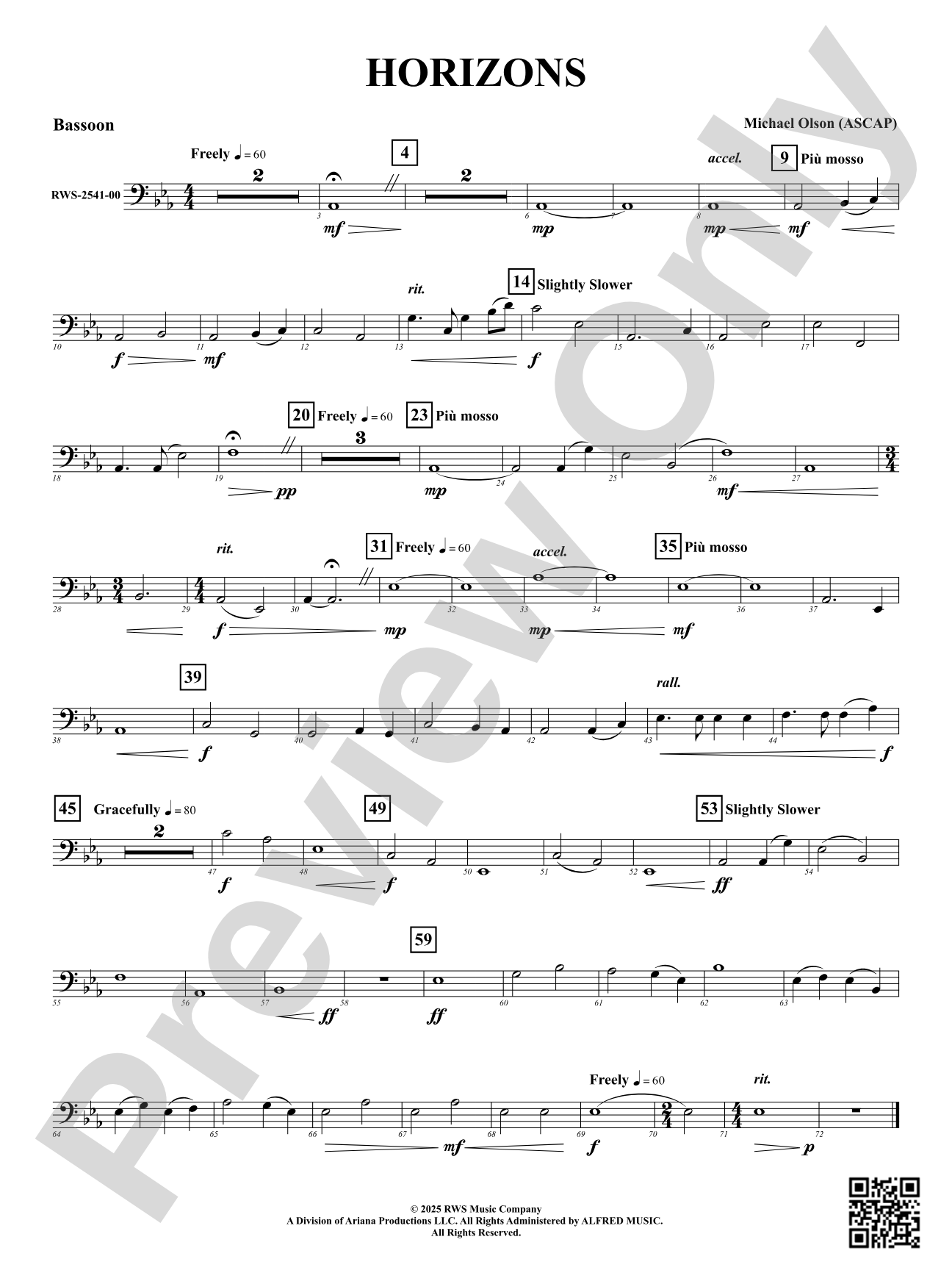 Horizons: Bassoon