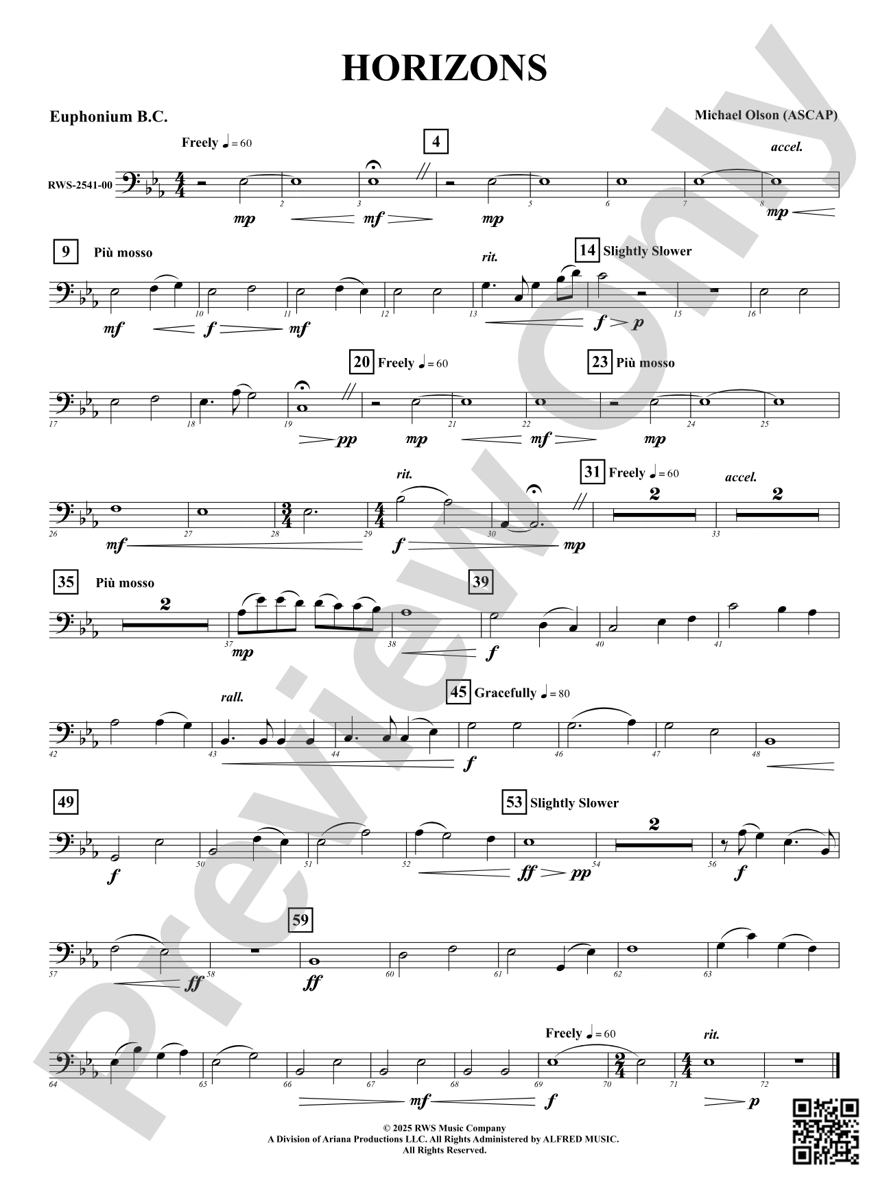 Horizons: Euphonium B.C.