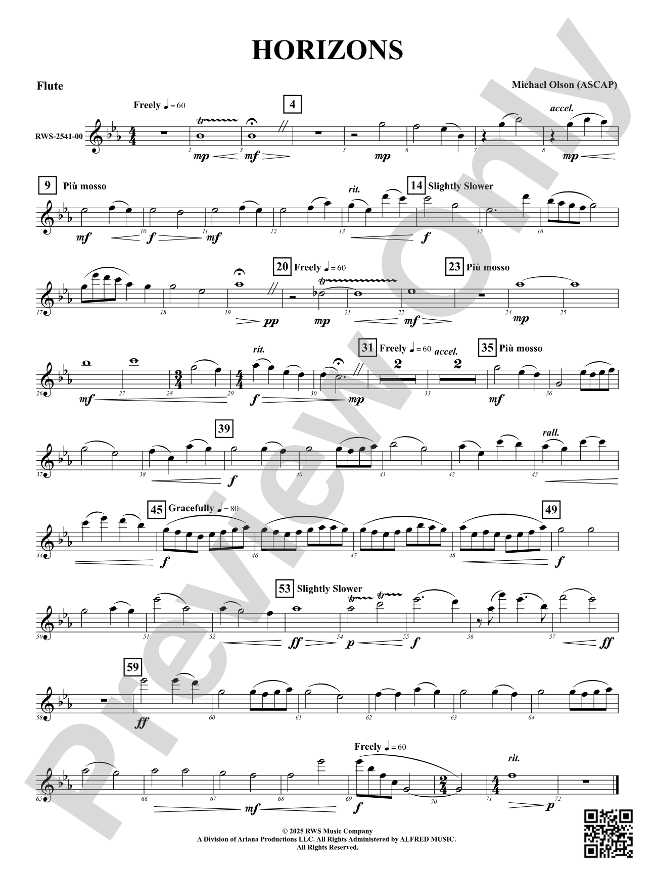 Horizons: Flute