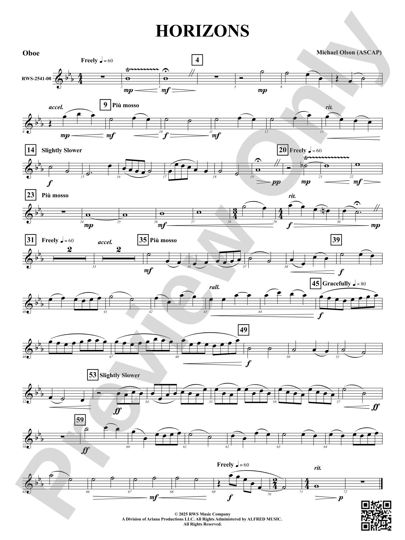 Horizons: Oboe
