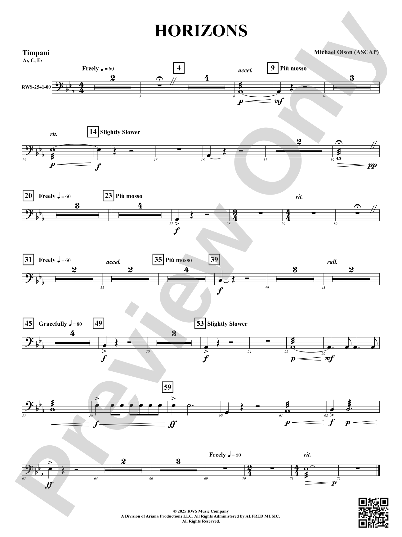 Horizons: Timpani