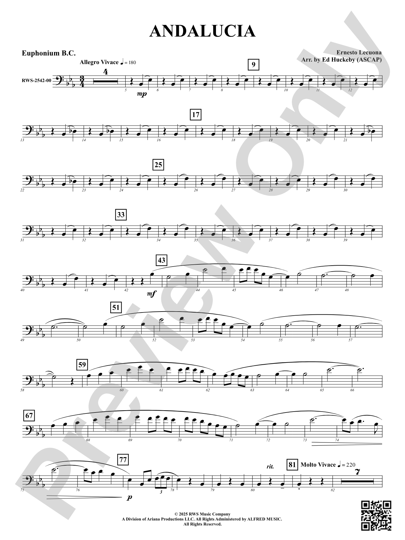 Andalucia: Euphonium B.C.