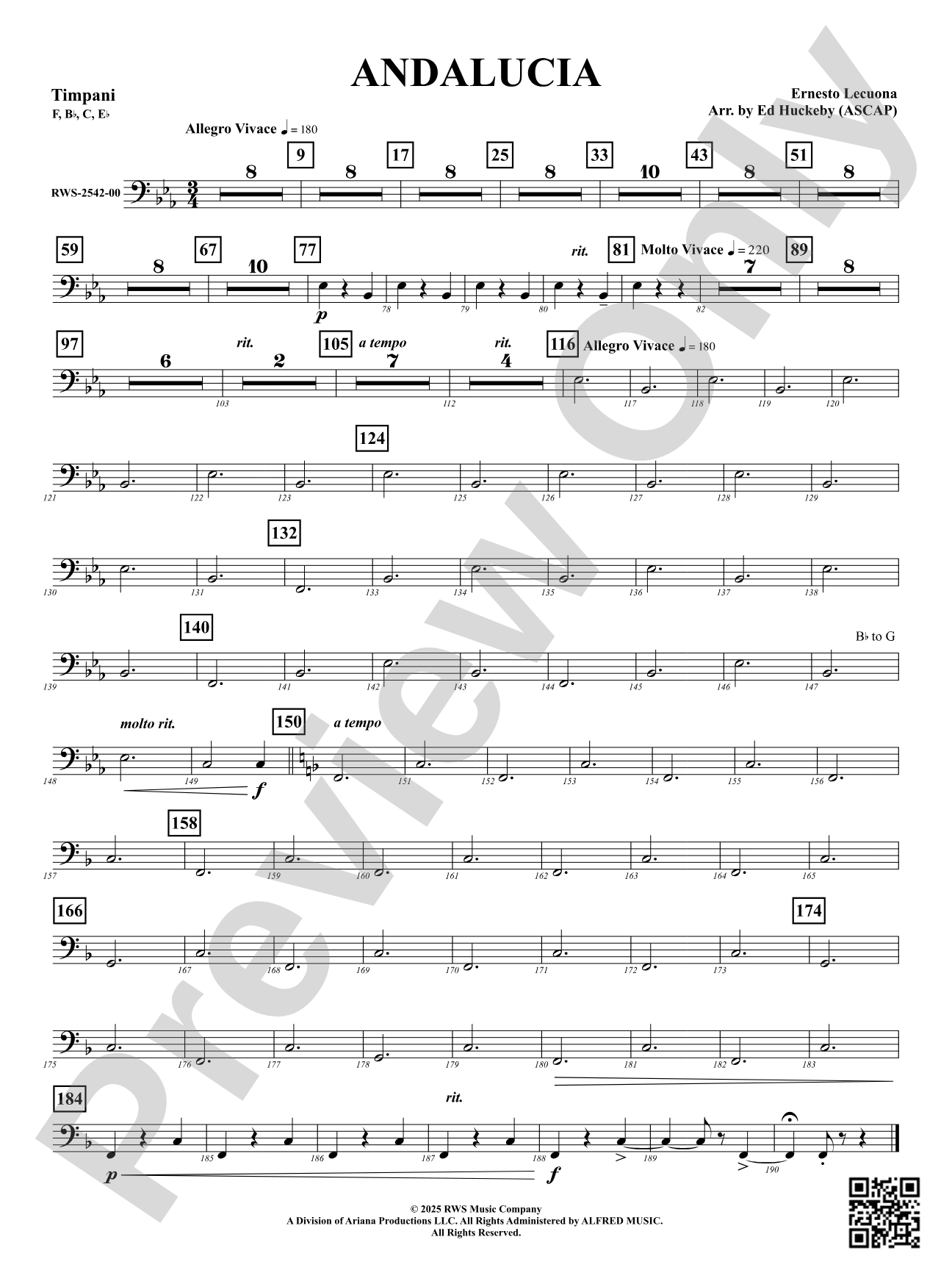 Andalucia: Timpani