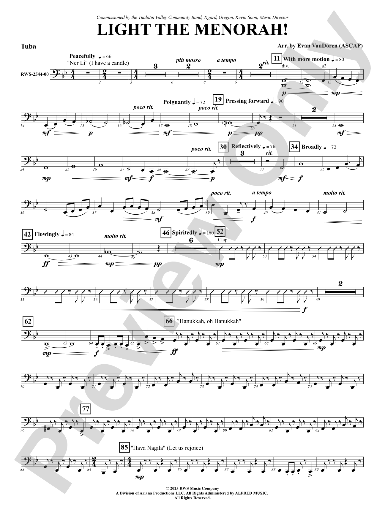 Light The Menorah!: Tuba