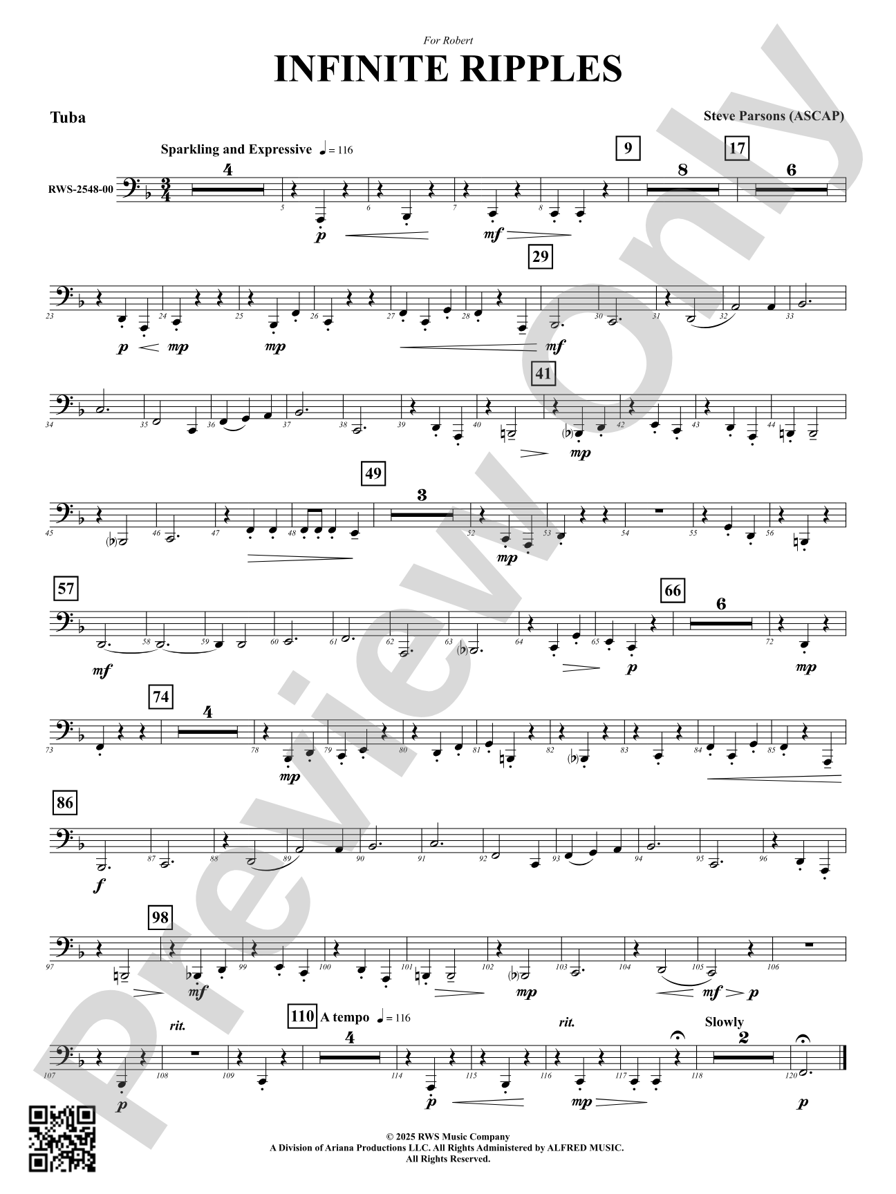 Infinite Ripples: Tuba