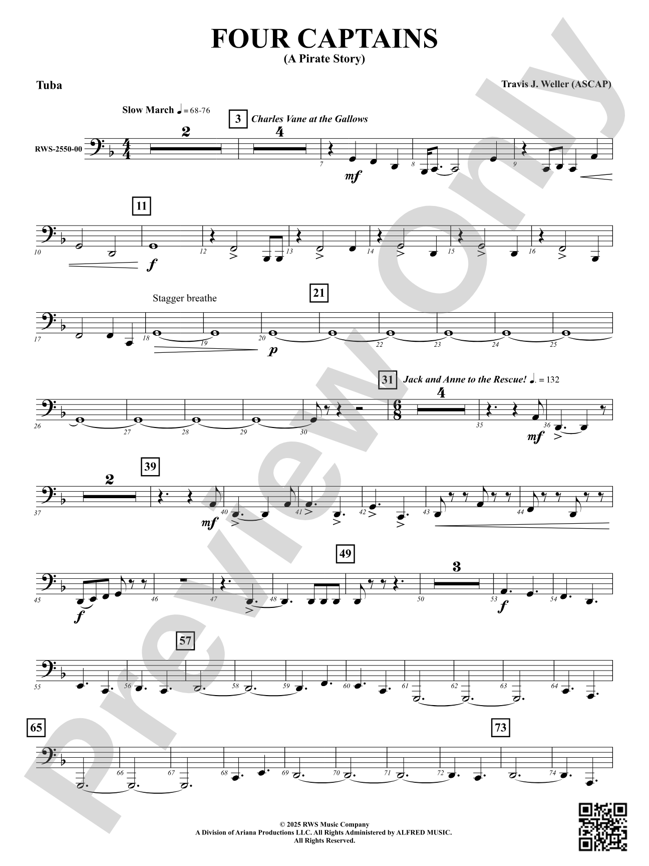 Four Captains (A Pirate Story): Tuba