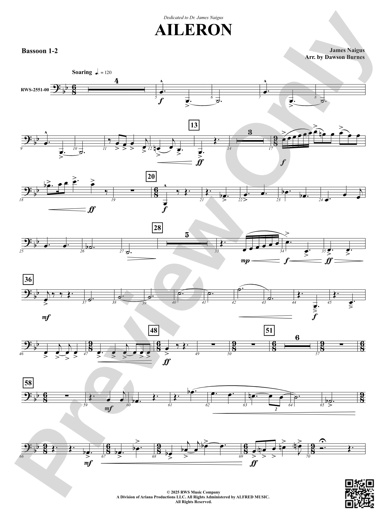 Aileron: 1st & 2nd Bassoon