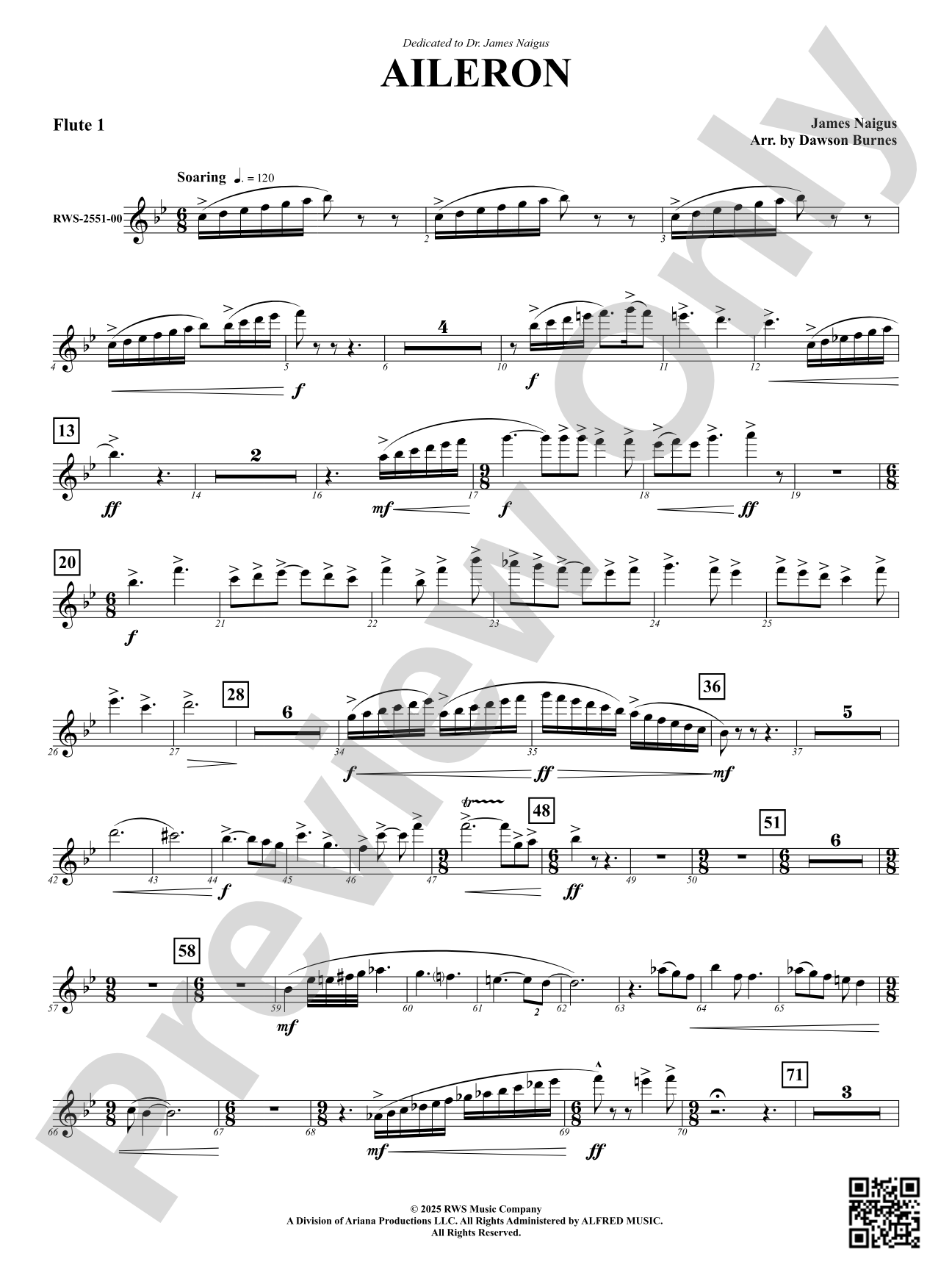Aileron: 1st Flute
