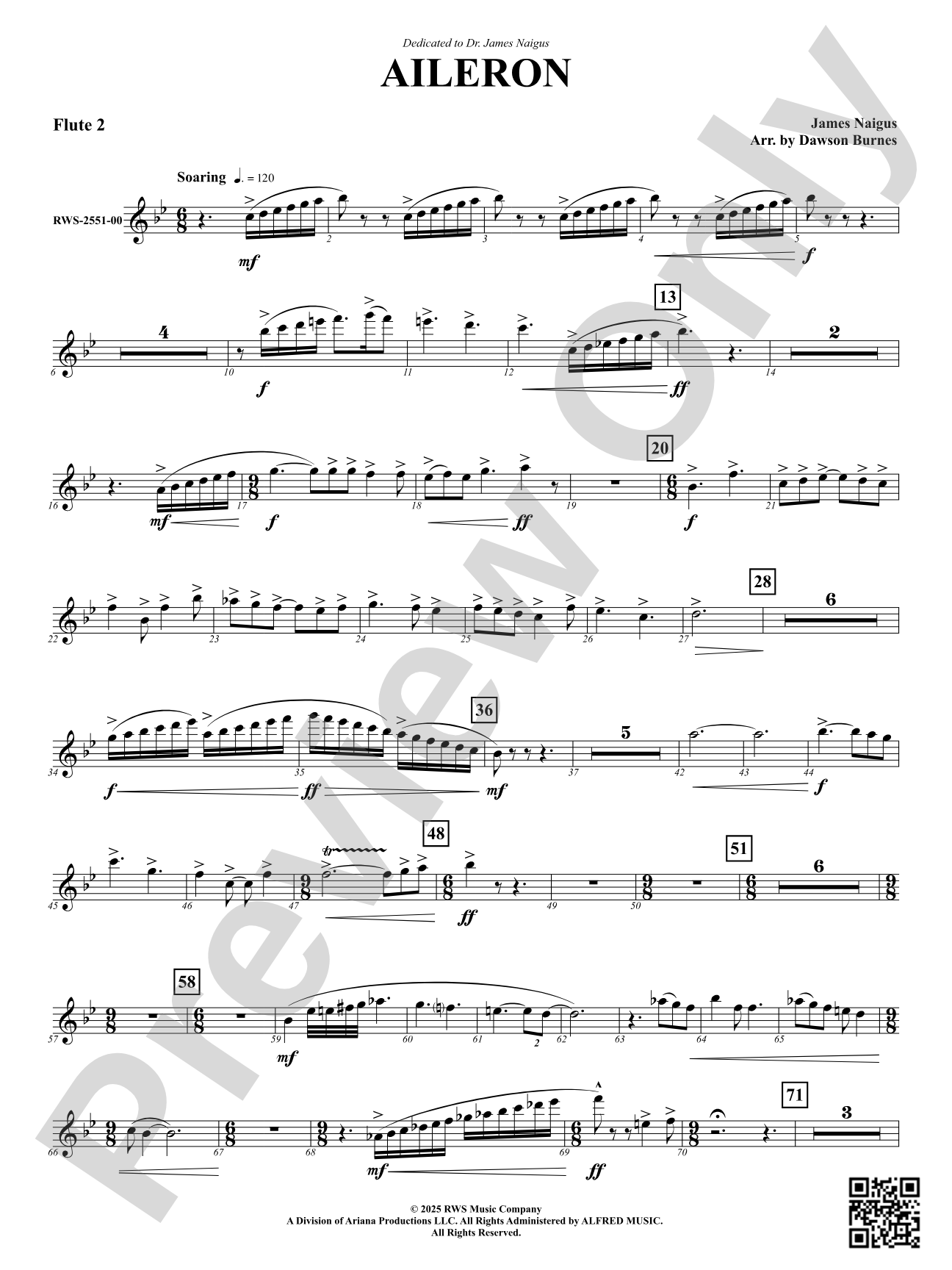 Aileron: 2nd Flute
