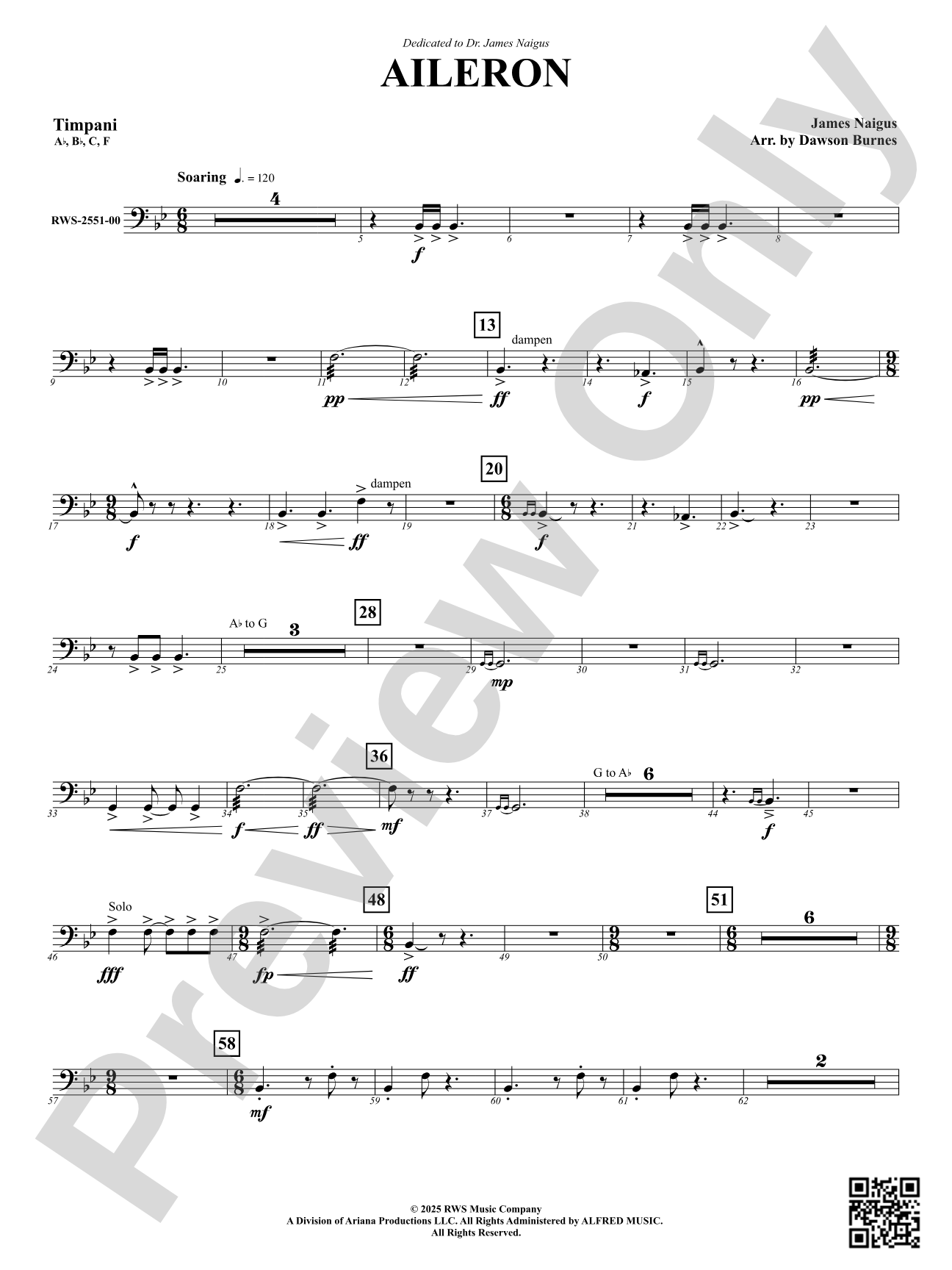 Aileron: Timpani