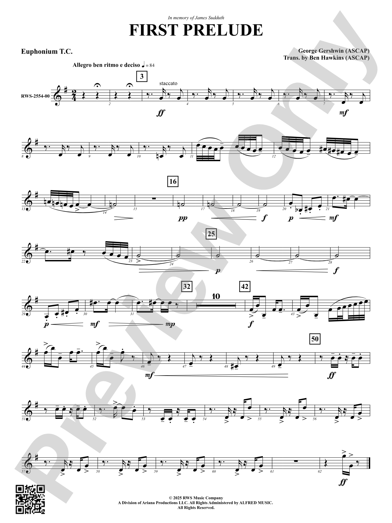 First Prelude: Euphonium T.C.