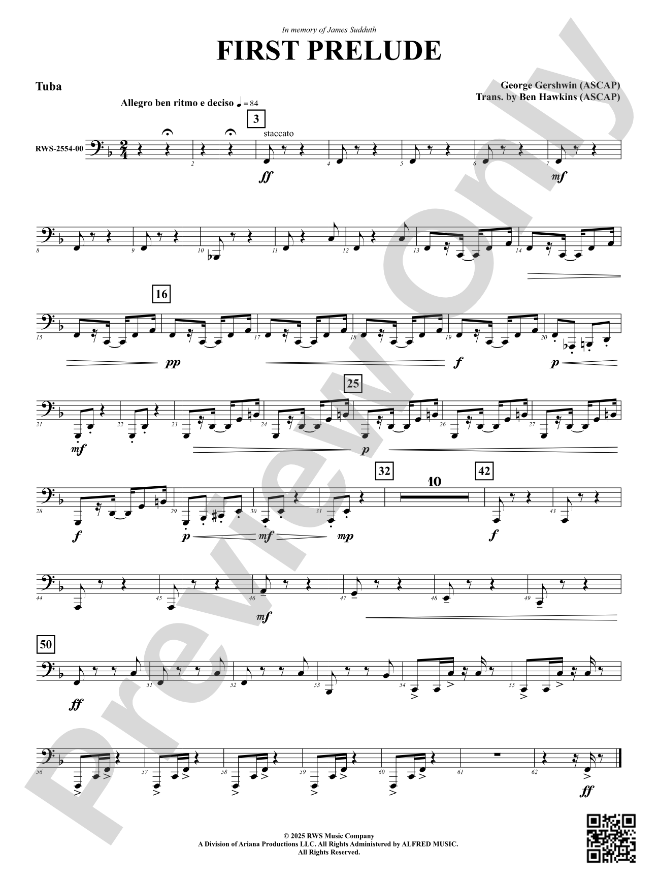 First Prelude: Tuba