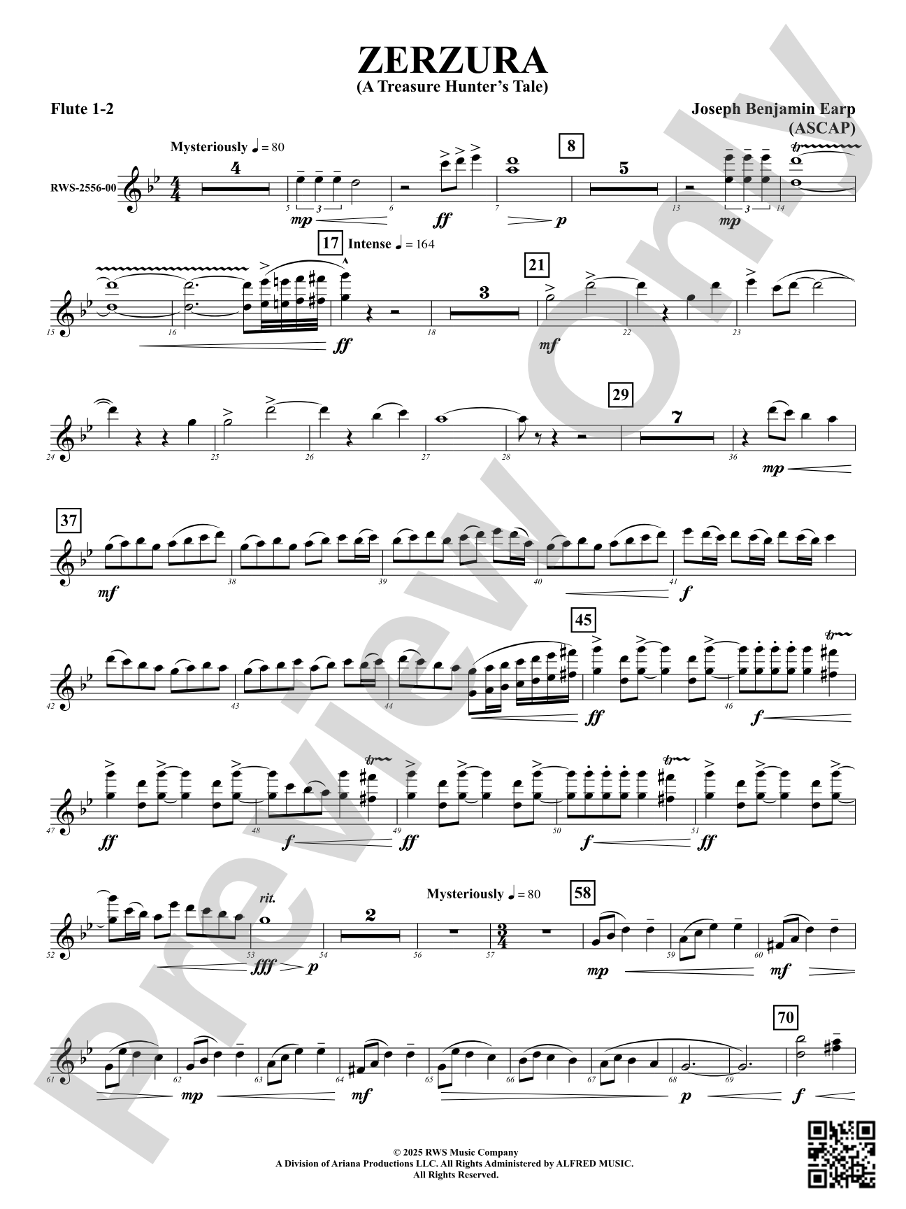 Zerzura (A Treasure Hunter's Tale): 1st & 2nd Flute