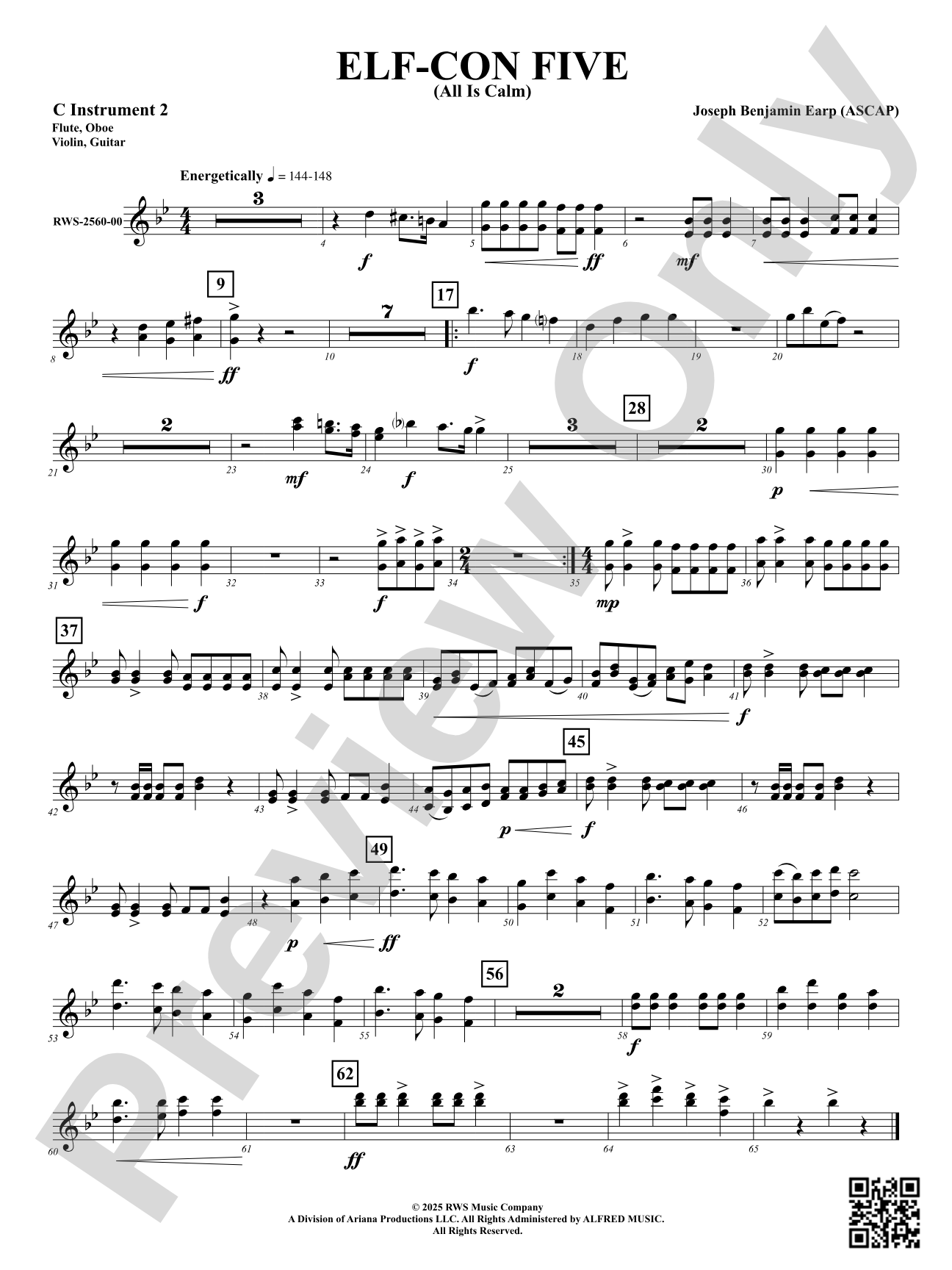 ELF-CON FIVE (All Is Calm): Part 2 - C Instruments (T.C.)