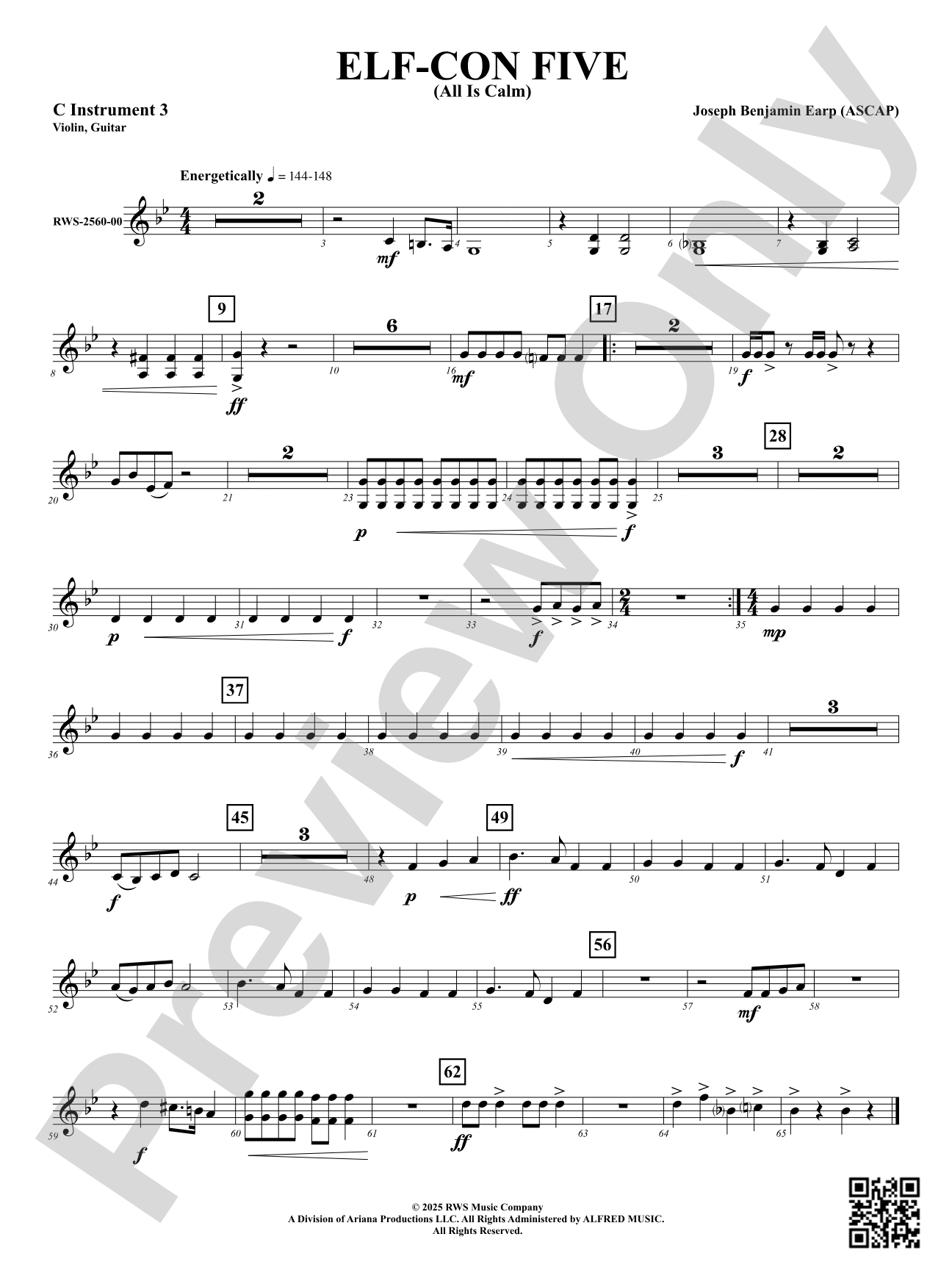 ELF-CON FIVE (All Is Calm): Part 3 - C Instruments (T.C.)