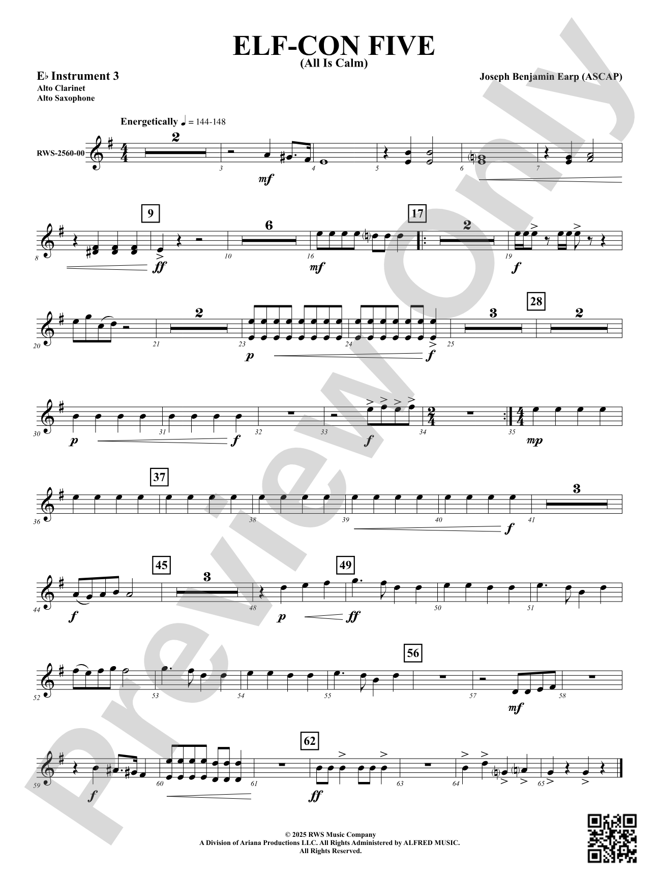 ELF-CON FIVE (All Is Calm): Part 3 - E-flat Instruments