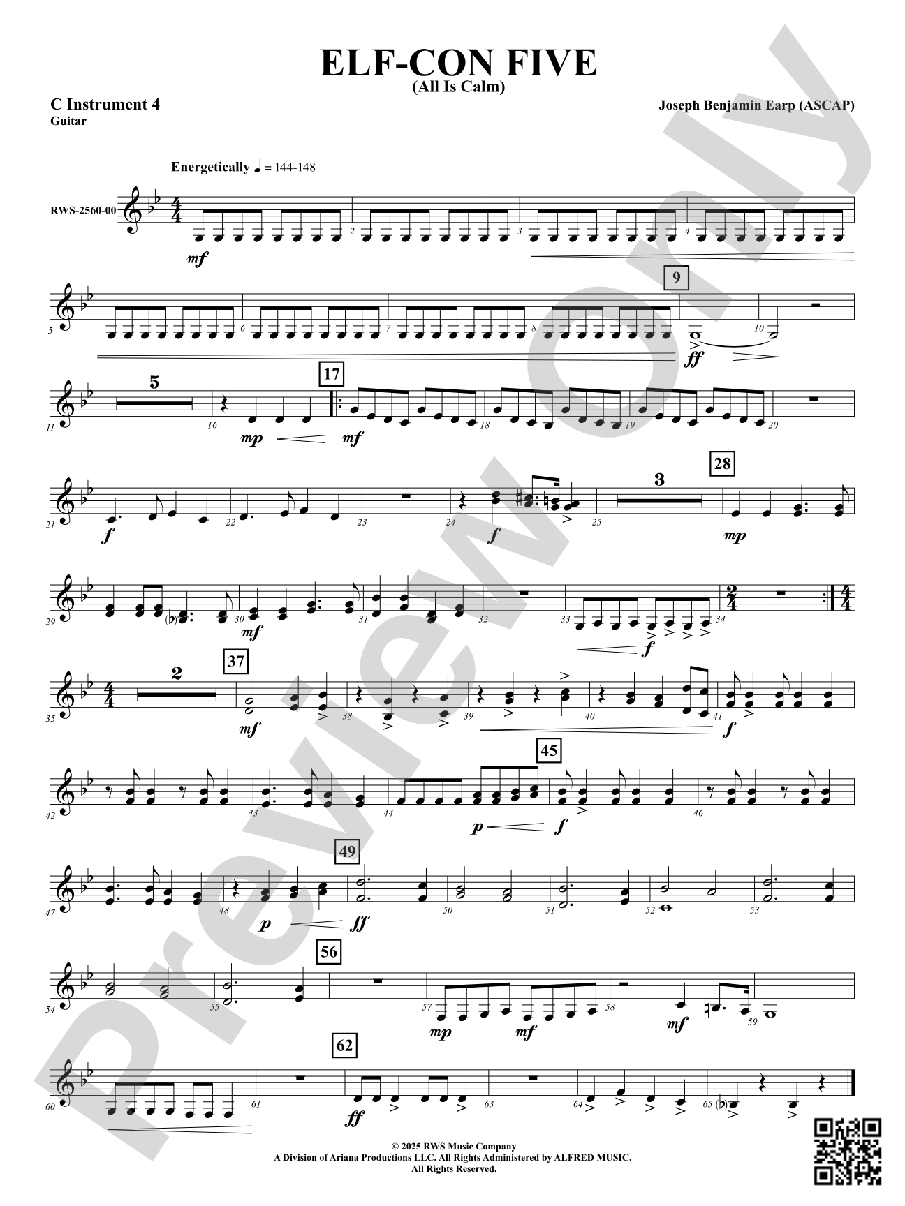 ELF-CON FIVE (All Is Calm): Part 4 - C Instruments (T.C.)