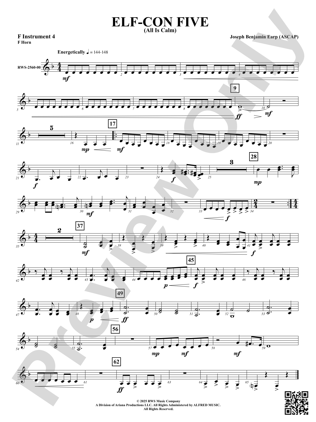ELF-CON FIVE (All Is Calm): Part 4 - F Instruments