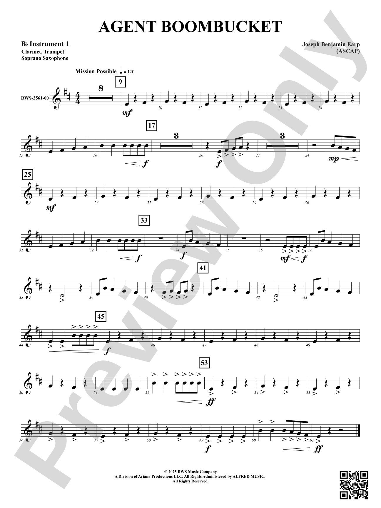 Agent Boombucket: Part 1 - B-flat Instruments