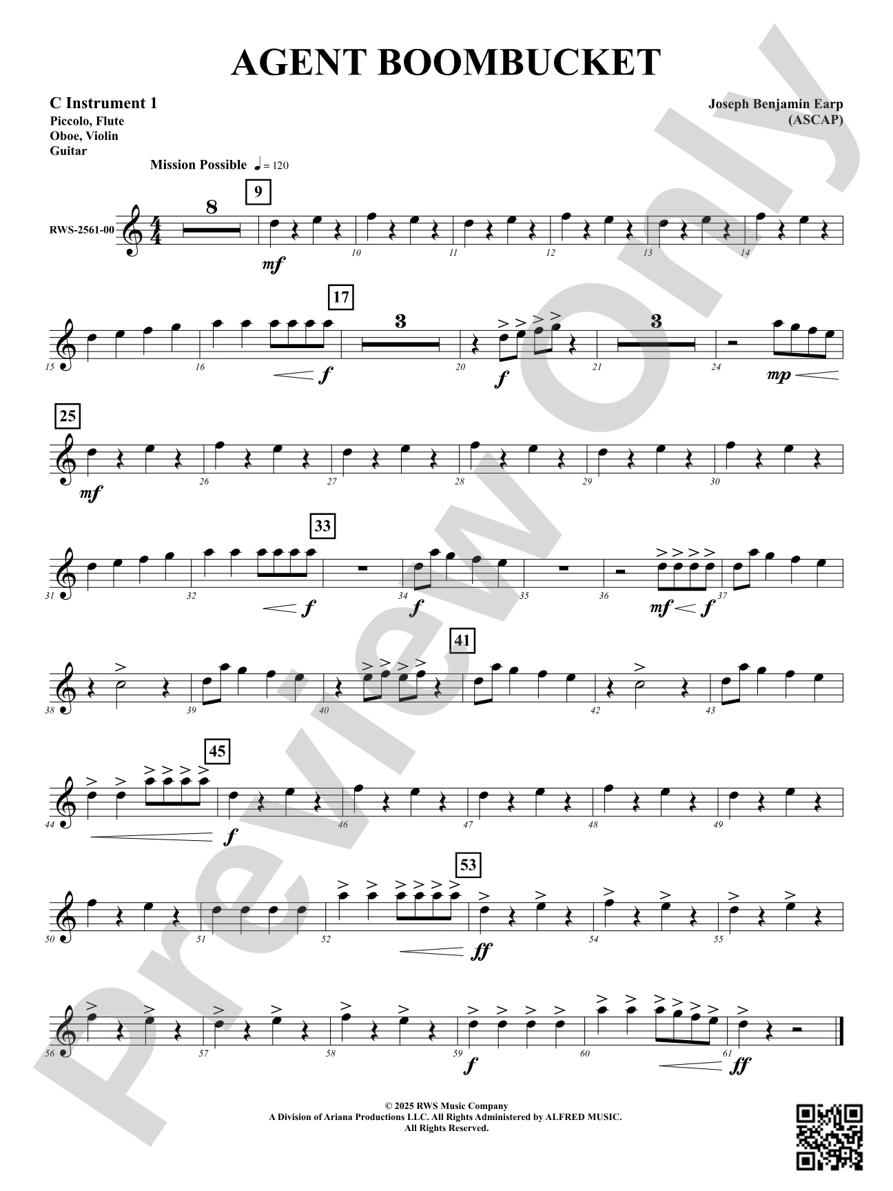 Agent Boombucket: Part 1 - C Instruments (T.C.)