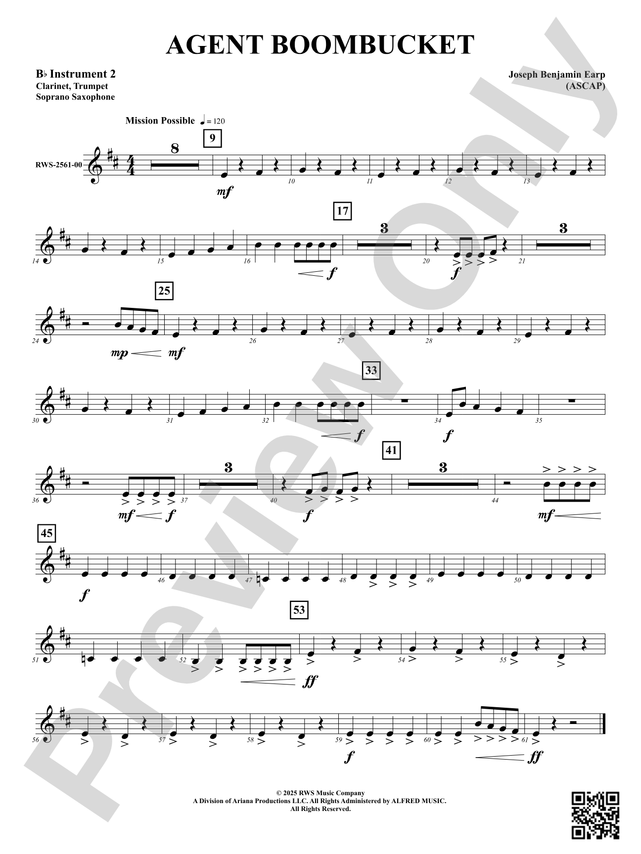 Agent Boombucket: Part 2 - B-flat Instruments