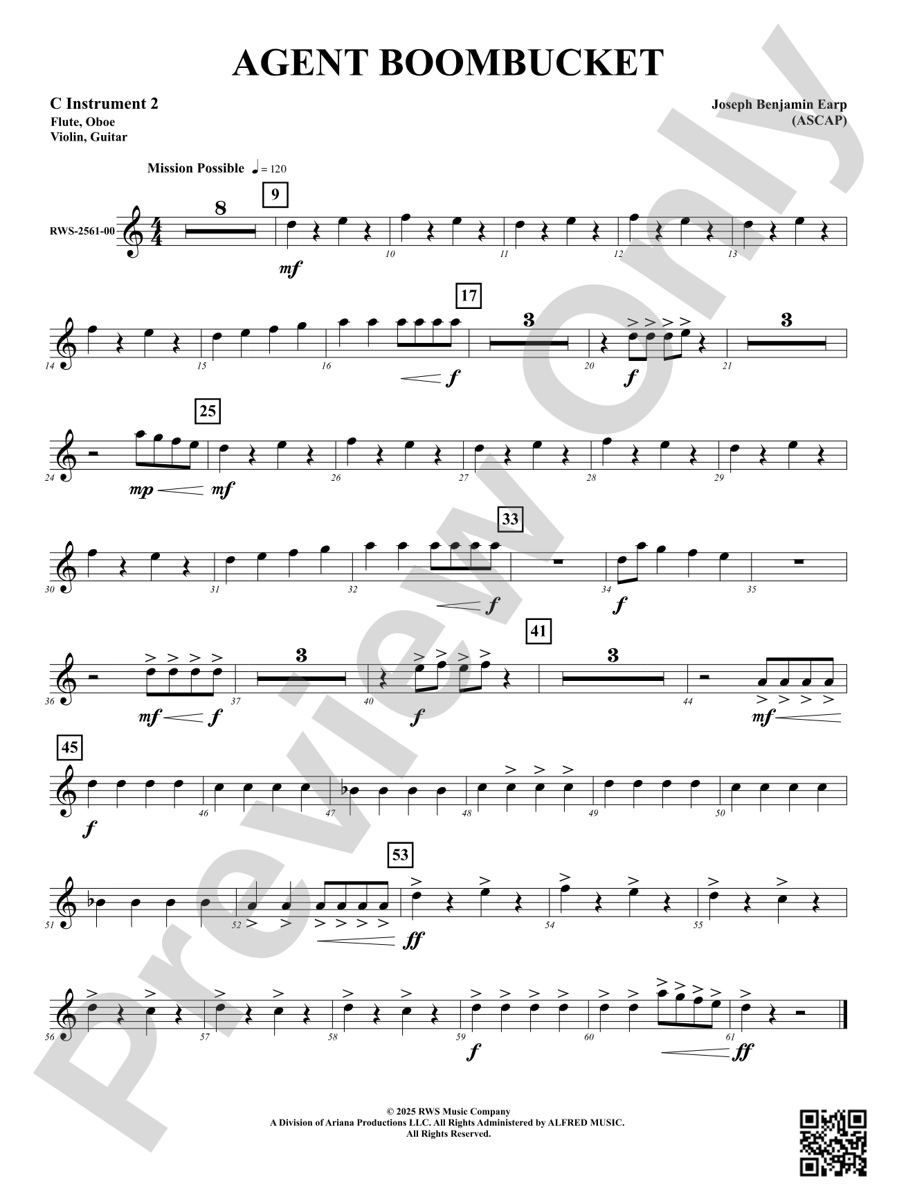 Agent Boombucket: Part 2 - C Instruments (T.C.)