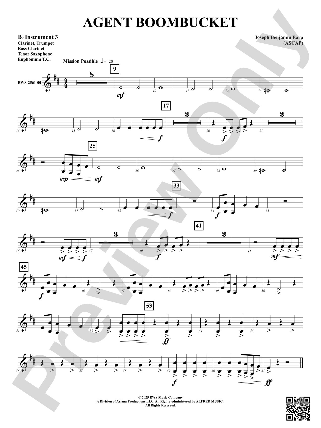 Agent Boombucket: Part 3 - B-flat Instruments
