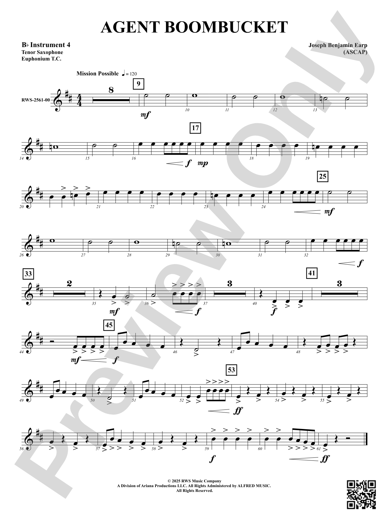 Agent Boombucket: Part 4 - B-flat Instruments