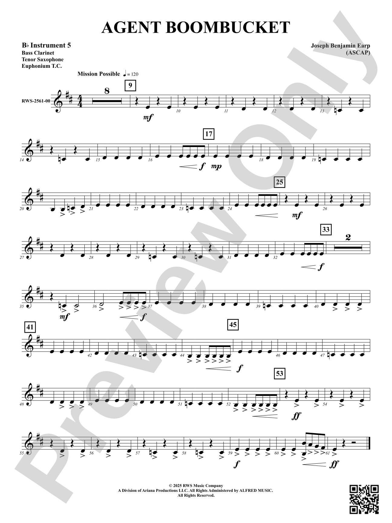 Agent Boombucket: Part 5 - B-flat Instruments