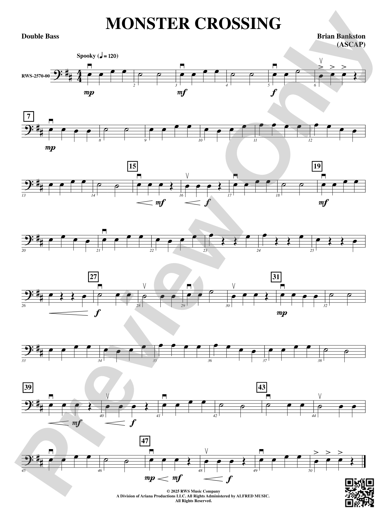 Monster Crossing: Double Bass