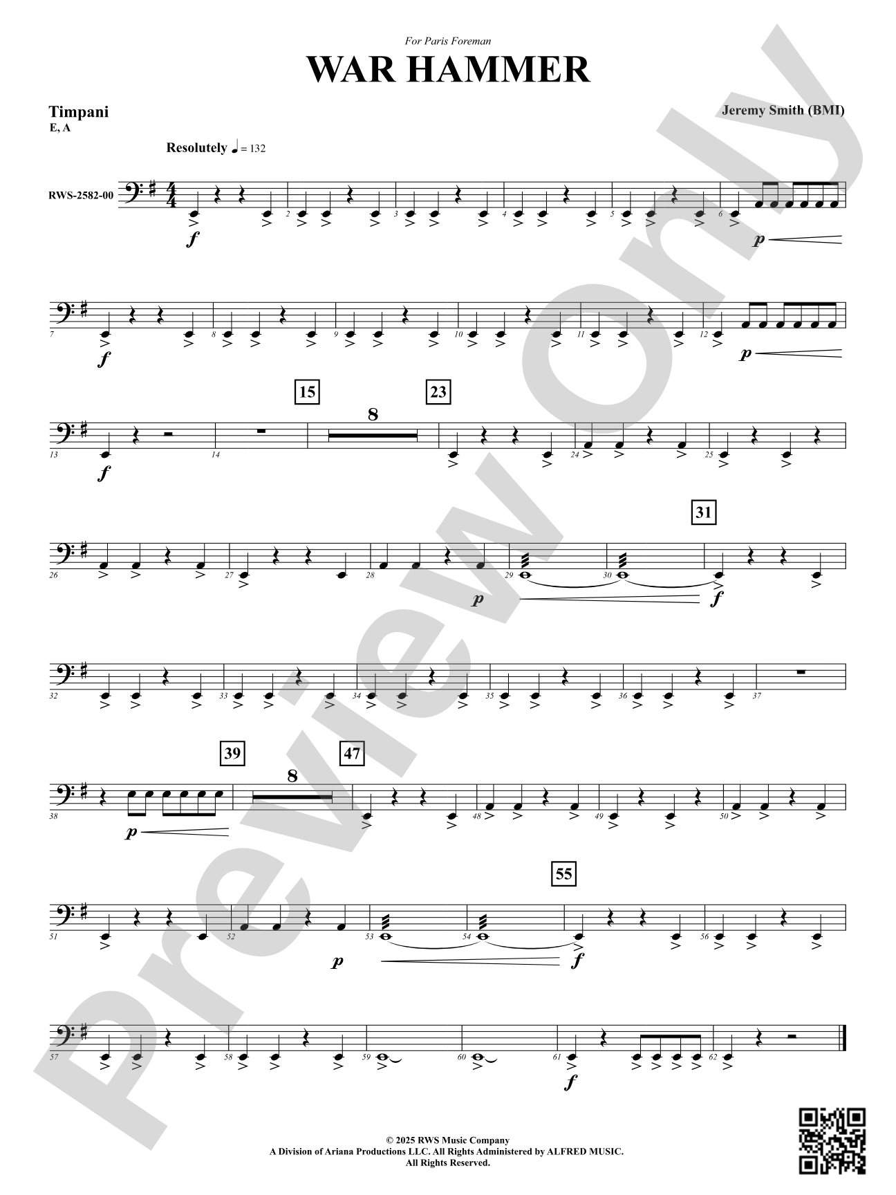 War Hammer: Timpani