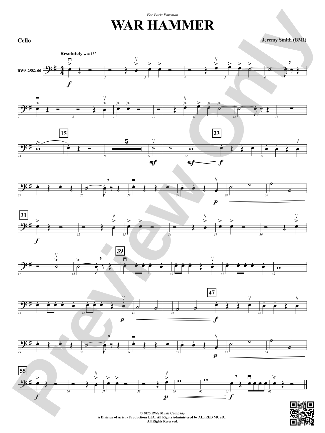 War Hammer: Cello