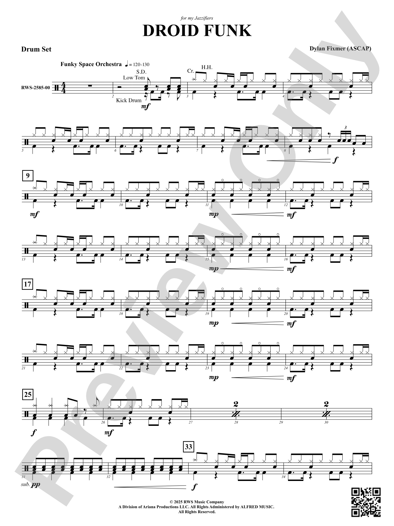 Droid Funk: Drum Set