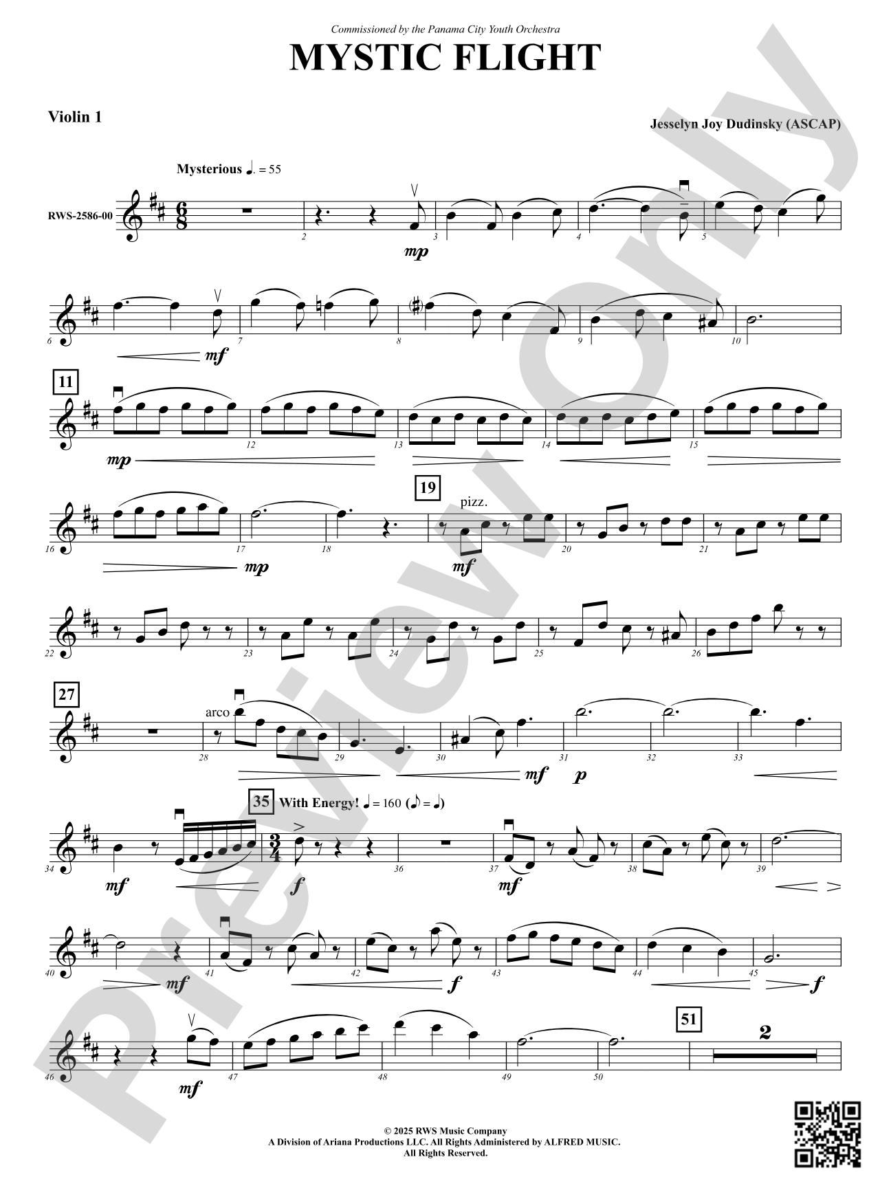 Mystic Flight: 1st Violin