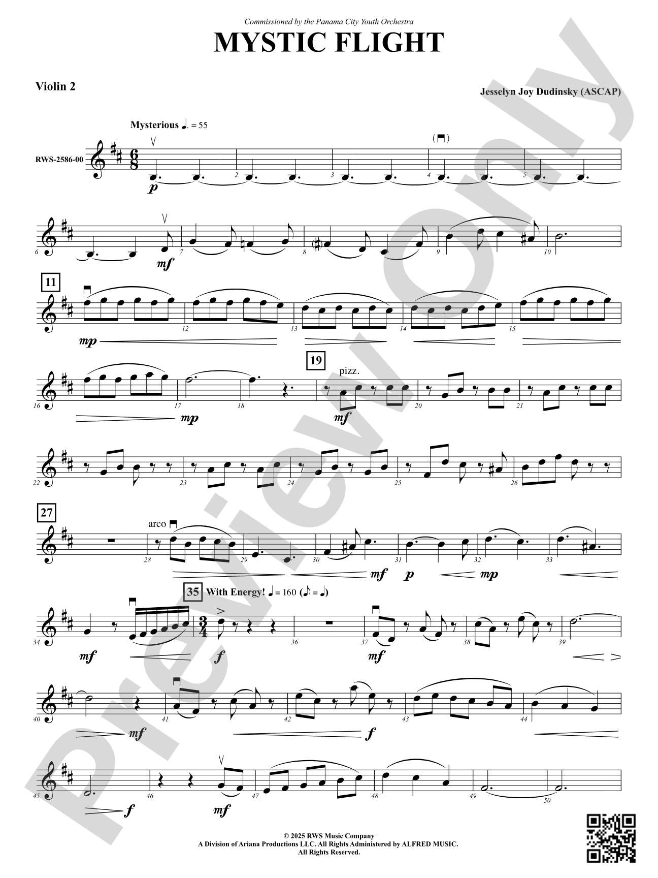 Mystic Flight: 2nd Violin