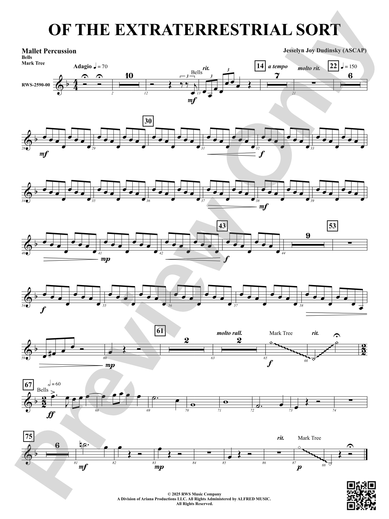 Of the Extraterrestrial Sort: Mallet Percussion