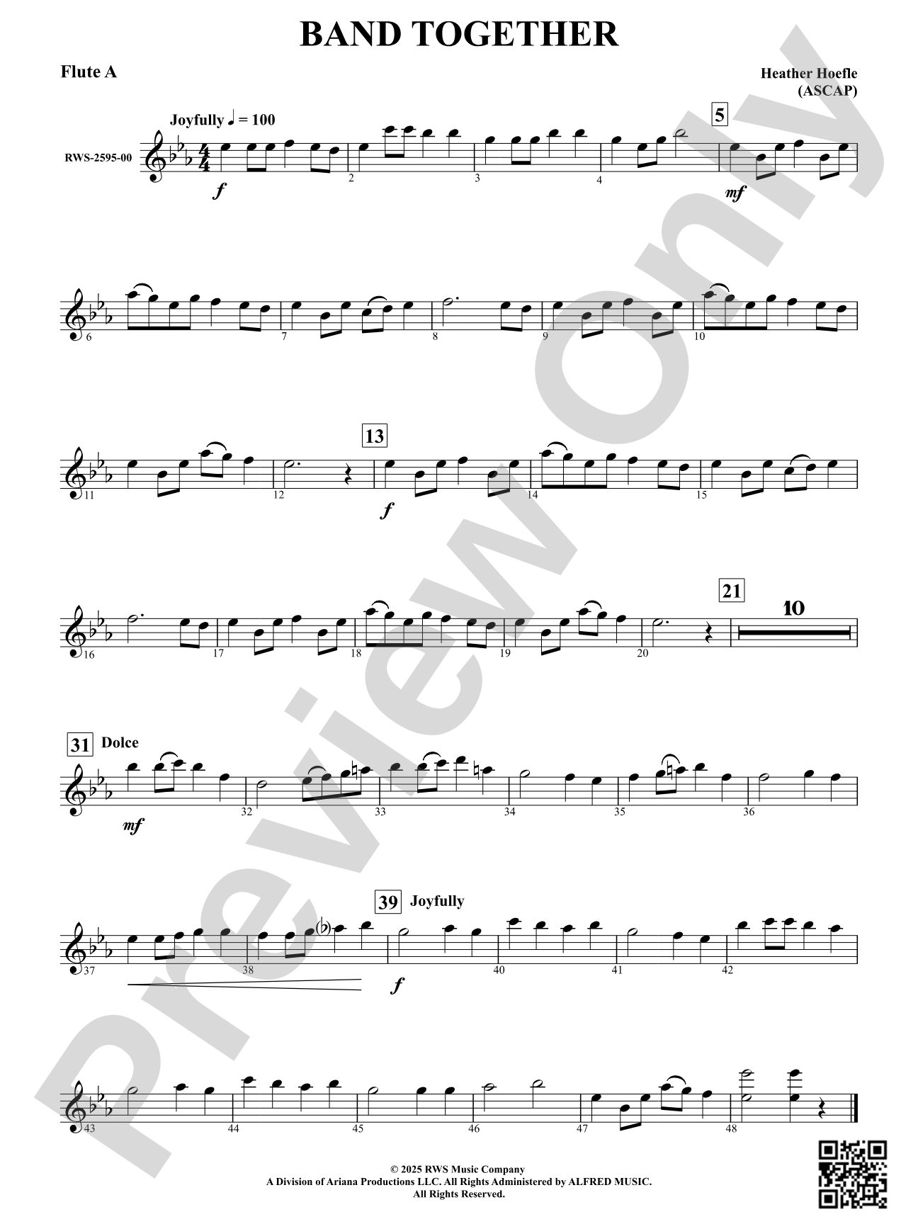 Band Together: Flute A