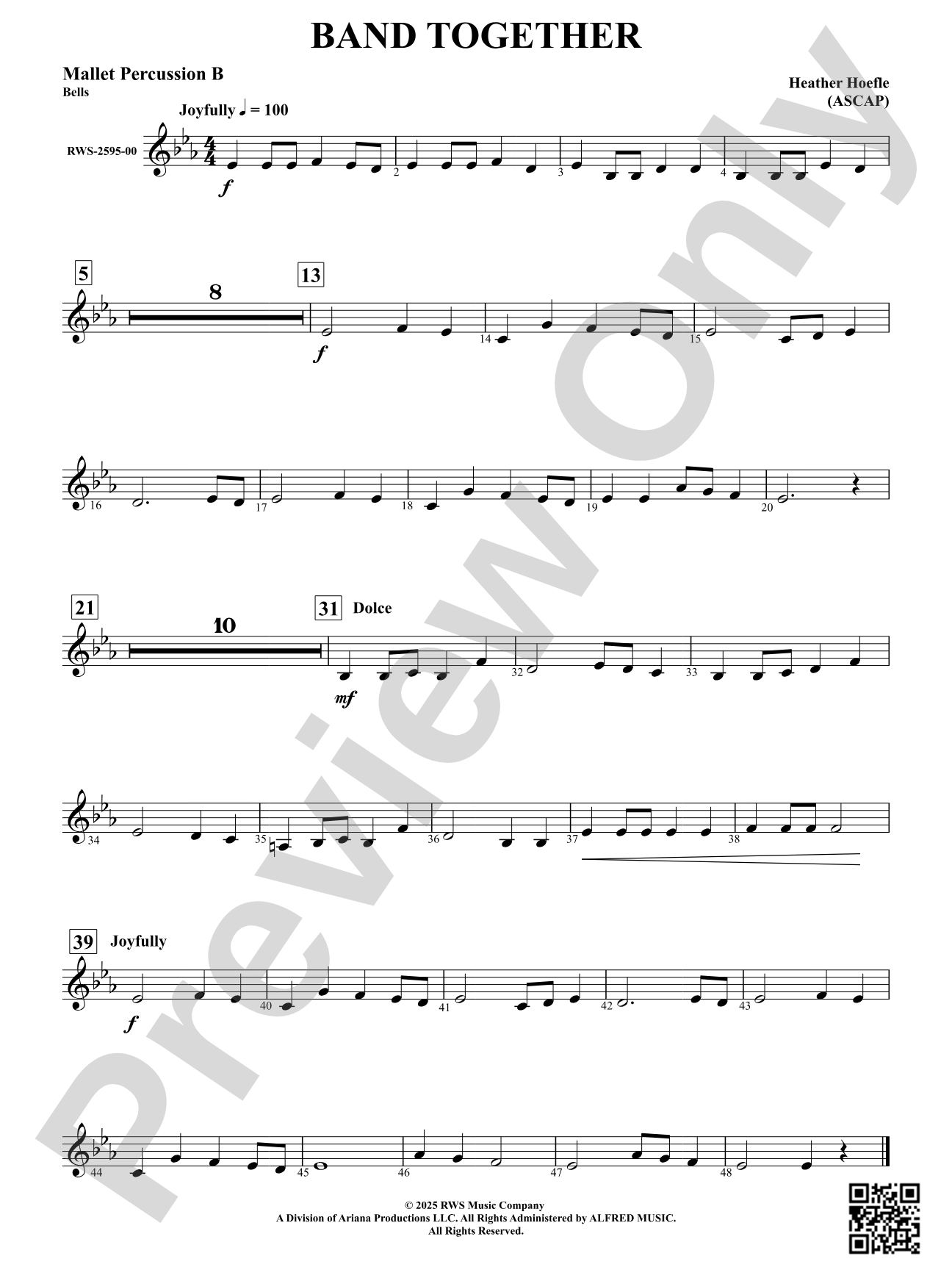 Band Together: Mallet Percussion B