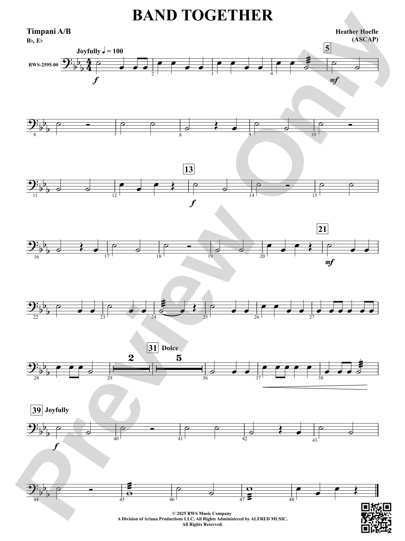 Band Together: Timpani A/B