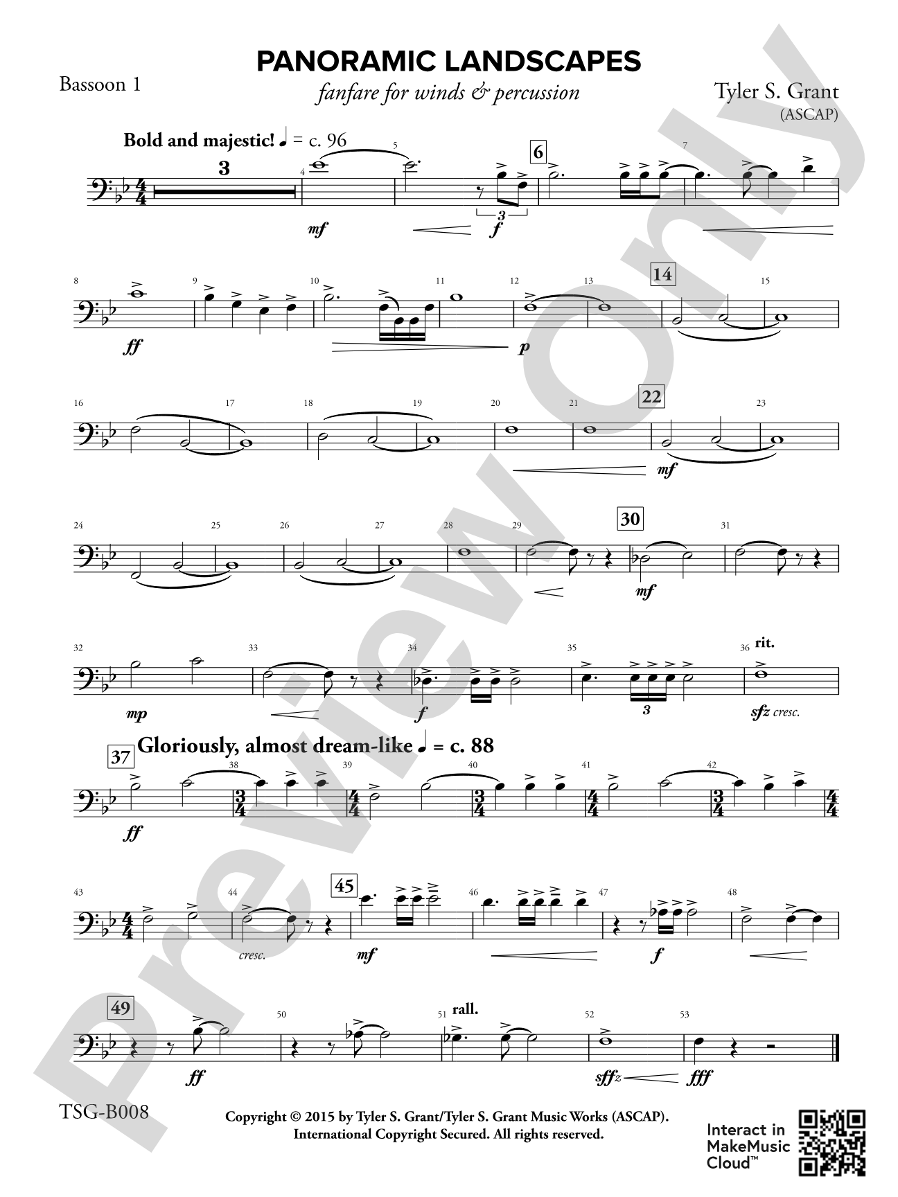 Panoramic Landscapes: Bassoon