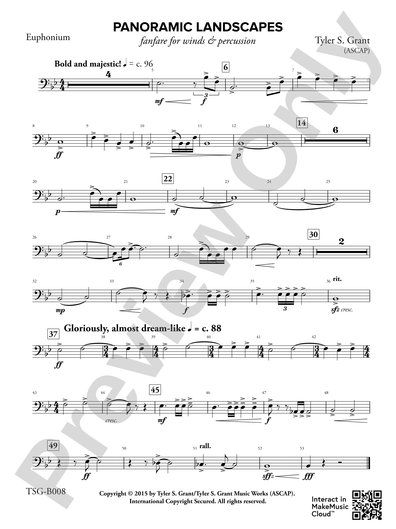 Panoramic Landscapes: Baritone B.C.