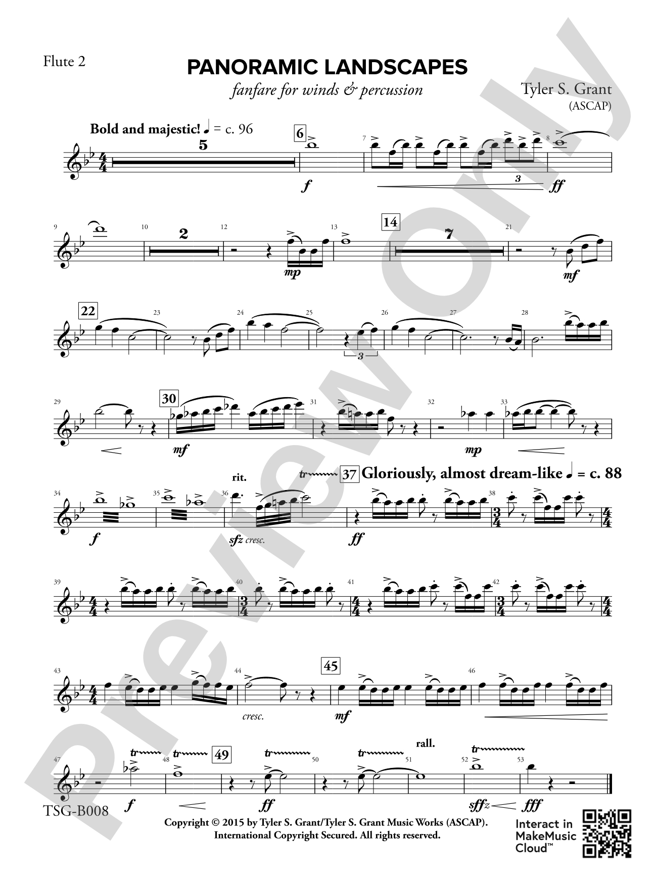 Panoramic Landscapes: 2nd Flute