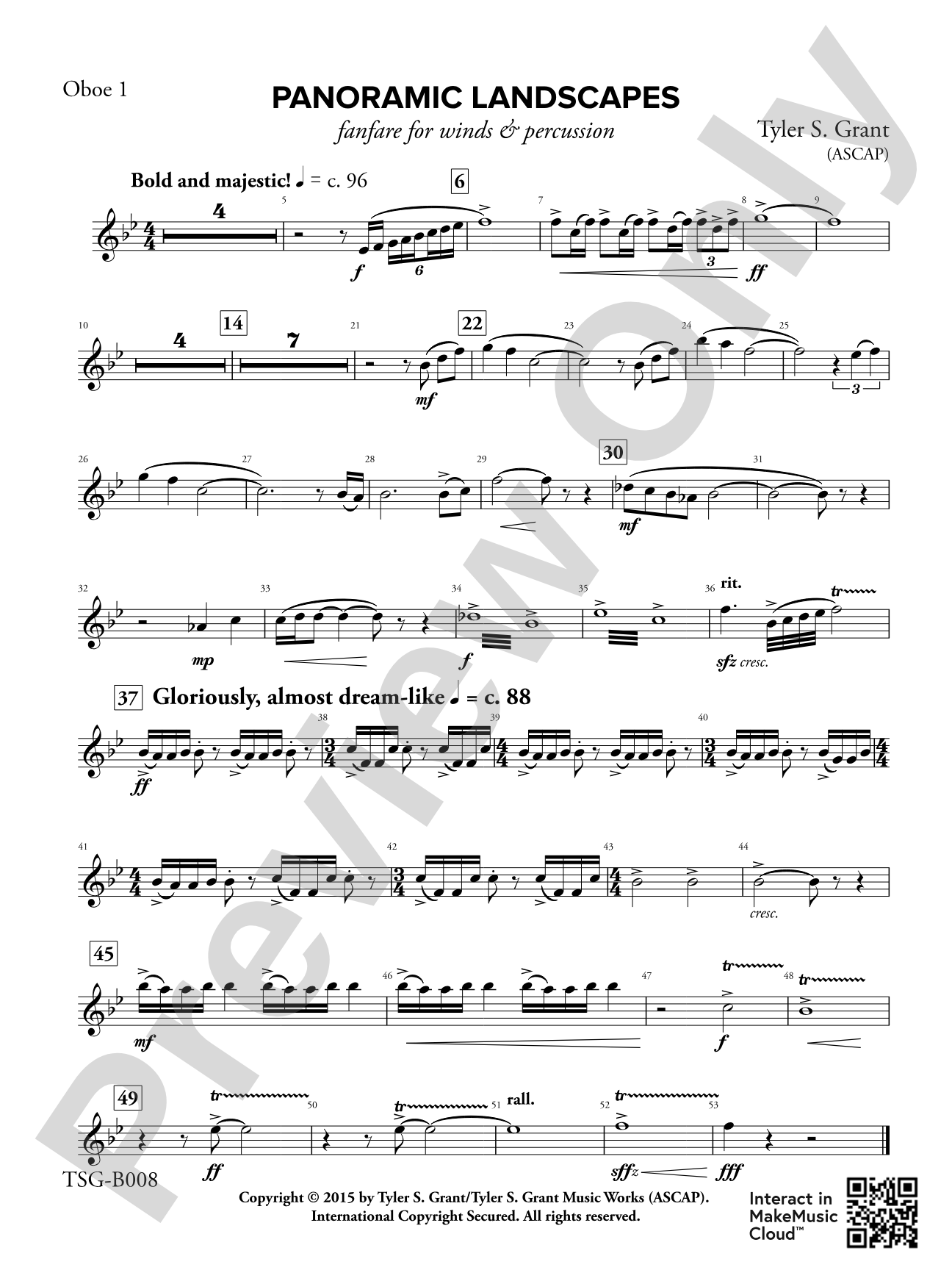 Panoramic Landscapes: Oboe