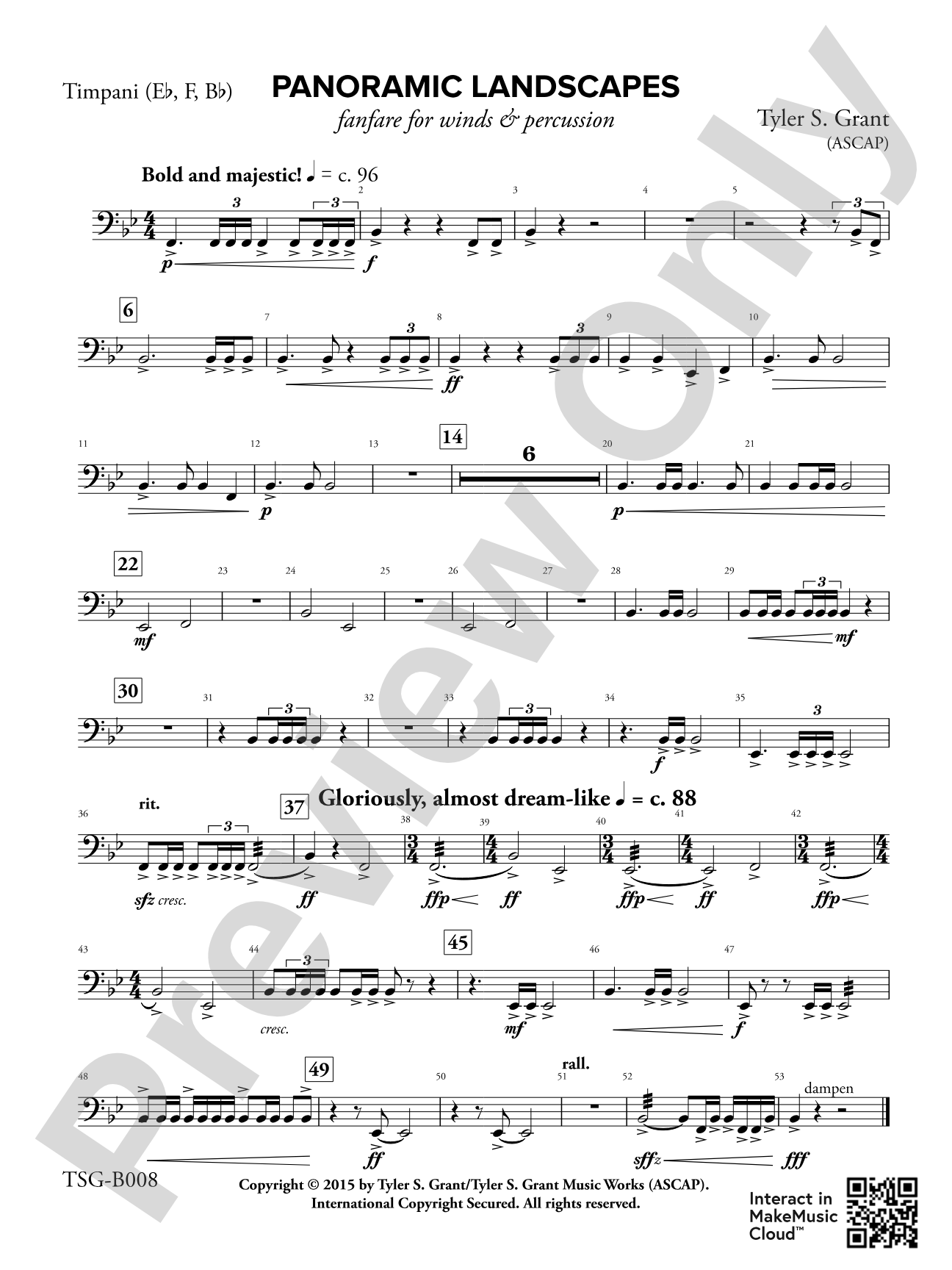 Panoramic Landscapes: Timpani