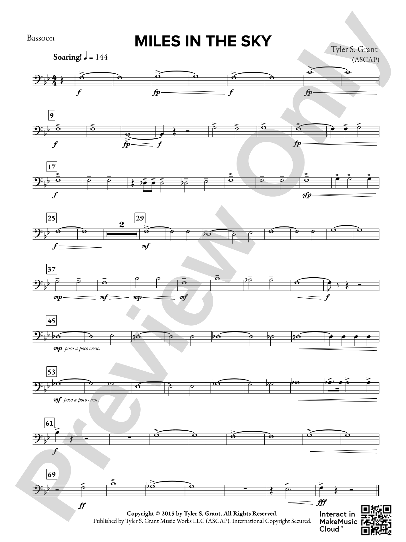 Miles in the Sky: Bassoon